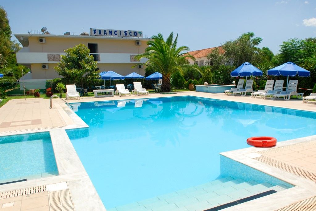 Francisco Beach Hotel Agios Andreas  Eksteriør bilde
