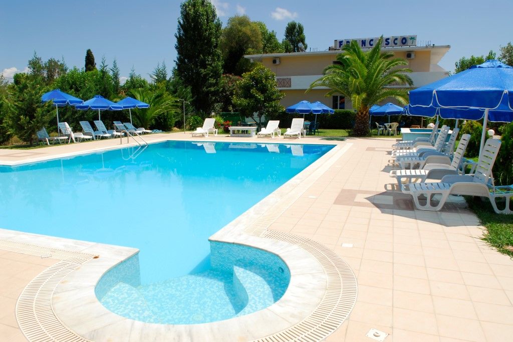 Francisco Beach Hotel Agios Andreas  Eksteriør bilde